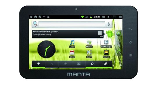 Manta PowerTab MID05: Dziś premiera. Za 499 złotych