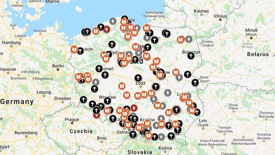 Mapa kościelnej pedofilii w Polsce. 255 ofiar i tylko 59 skazanych