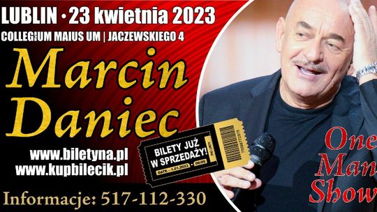 Marcin Daniec rozbawi lubelską publiczność. Termin, ceny biletów