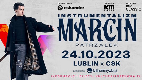 Marcin Patrzałek zagra w Centrum Spotkania Kultur