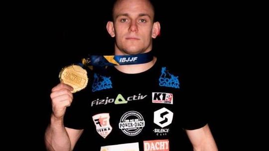 Marek Wrzaszcz mistrzem Europy w Jiu-Jitsu