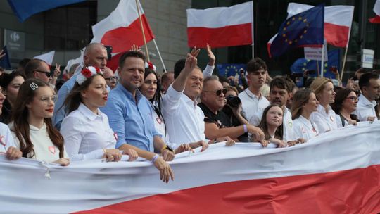 Marsz Miliona Serc. "Przychodzi ten przełomowy moment w historii naszej ojczyzny"