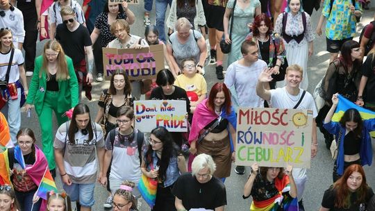 Marsz Równości dzisiaj w Lublinie. Idą z hasłem „Miłość, a nie wojna”