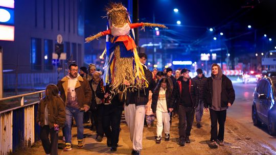 Marzanna odpłynęła Bystrzycą – Tradycyjne pożegnanie zimy w Lublinie