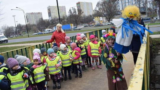 Marzanna popłynęła Czechówką. Przedszkolaki powitały wiosnę