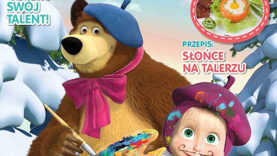 „Masza i Niedźwiedź”. Od serialu do czasopisma