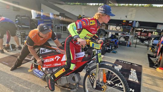 Mateusz Cierniak inspiruje młodych sportowców