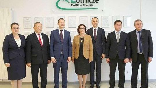 Mateusz Morawiecki w PWSZ w Chełmie