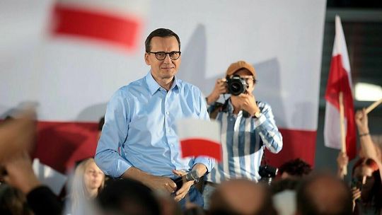 Mateusz Morawiecki w Świdniku. „Zielona granica” w kampanii wyborczej