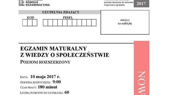 Matura 2017: WOS. Mamy arkusze z CKE, sprawdź odpowiedzi