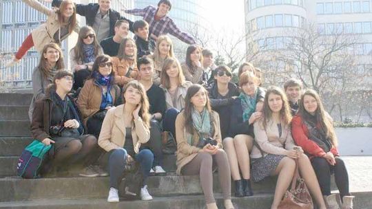 Maturzyści z Biskupiaka w Brukseli