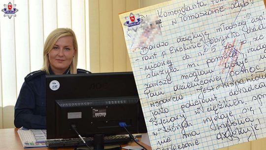 Mąż awanturował się w domu, pomogła policjantka