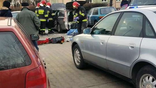 Mąż zamordowanej 41-latki odnaleziony. Chciał się podpalić? [wideo, zdjęcia]