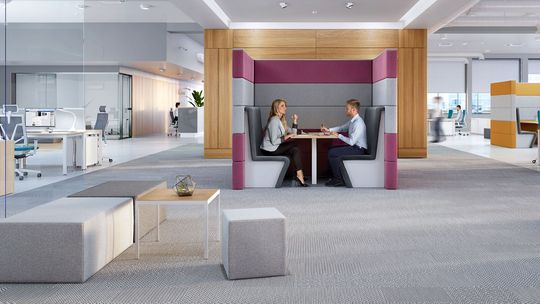 Meble, które wspierają efektywną pracę w biurze. 