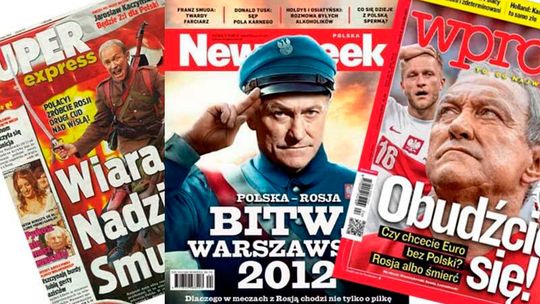 Media podsycały atmosferę wojny między Polską a Rosją