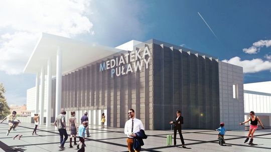 Mediateka w Puławach czyli książki, nauka i zabawa. Budowa ruszy jeszcze w tym roku