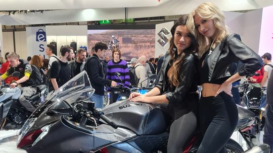 Mediolańska wystawa motocyklowa 2022. Suzuki, Honda i Kawasaki z „Top Gun”. Zdjęcia