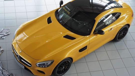 Mercedes AMG GT. Żółta strzała w Lublinie
