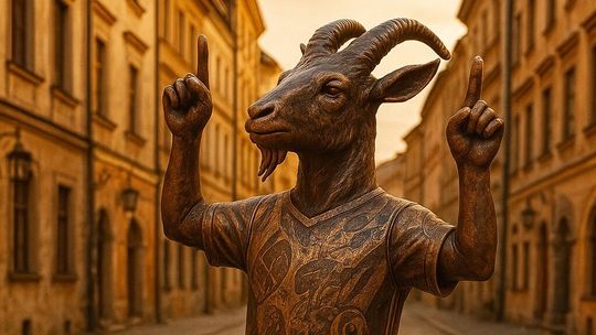 Messi w Lublinie? Na razie mosiężny, w przyszłości może prawdziwy!