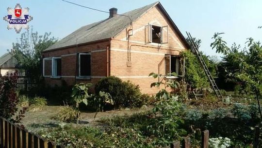 Mężczyzna zginął w pożarze domu