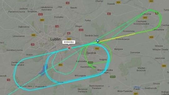 Mgła nad Lotniskiem w Świdniku. Samolot z Londynu przekierowany