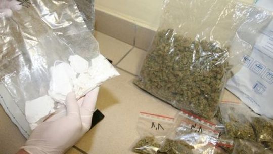 Miał pół kilograma kokainy i marihuany