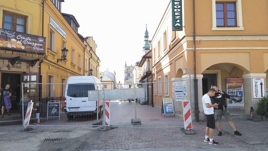 Miasto na objeździe. Trwa remont w centrum Zamościa