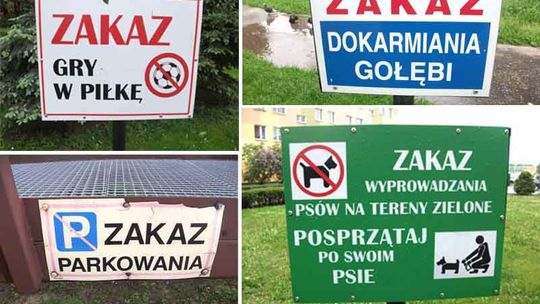 Miasto tonie w zakazach. A może wprowadzić zakaz zakazywania?