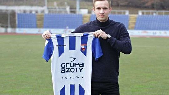 Michał Kobiałka oficjalnie w Wiśle Puławy