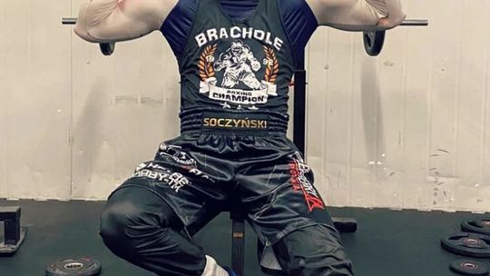 Michał Soczyński został potwornie znokautowany podczas gali Knockout Boxing Night w Chełmie