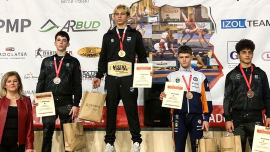Międzynarodowe mistrzostwa Polski kadetów: Maksym Bartosik z Cementu-Gryfa Chełm z brązem