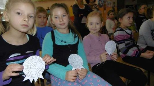 Międzyrzec Podlaski: Uczniowie apelowali o niepalenie papierosów
