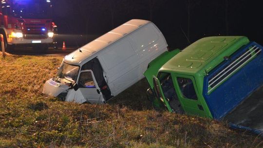 Międzyrzec Podlaski: Zderzenie fiata z volkswagenem. Jedna osoba w szpitalu