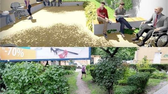 Miejskie skwerki: Pachniało kurczakiem, będzie kwiatami 