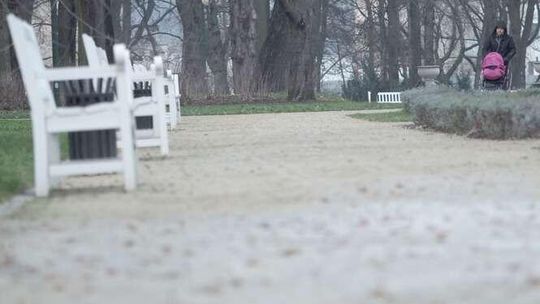 Mieszkańcy: w Ogrodzie Saskim jest ślisko. Ratusz: da się chodzić