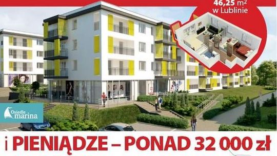 Mieszkanie za czytanie: Zamieszkaj na osiedlu Marina