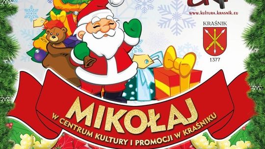 Mikołaj w CKiP w Kraśniku