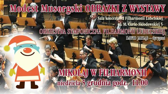 Mikołaj w Filharmonii. Niedzielny Poranek Muzyczny