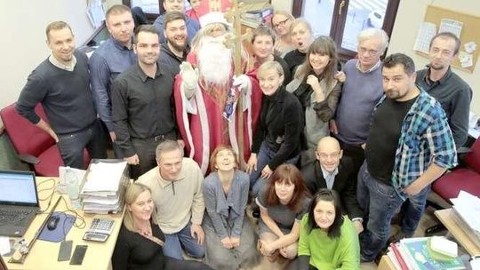 Mikołaj w redakcji Dziennika Wschodniego