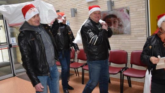 Mikołaje Harleyowcy dla Hospicjum Małego Księcia w Lublinie