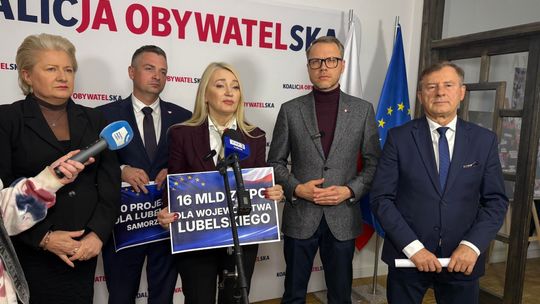 Miliardy z KPO dla Lubelszczyzny. Politycy KO o inwestycjach i dwukadencyjności