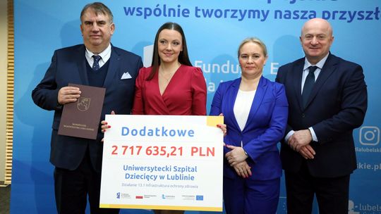 Miliony dla szpitala dziecięcego. Będzie na leki i nowy sprzęt