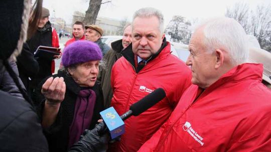 Miller w Lublinie: Chcemy referendum emerytalnego