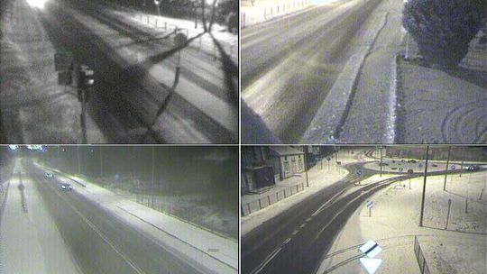 Mimo opadów śniegu dobre warunki na drogach krajowych