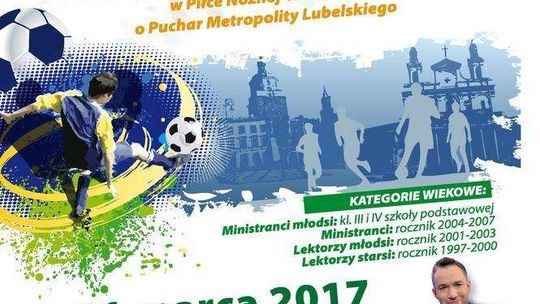 Ministranci, żołnierze i dziennikarze na boisku. VIII Mistrzostwa Archidiecezji Lubelskiej