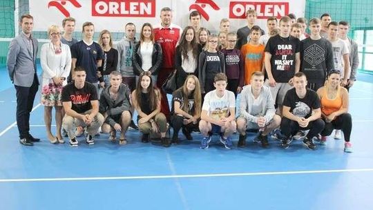 Mistrz siatkówki z wizytą w Zamościu