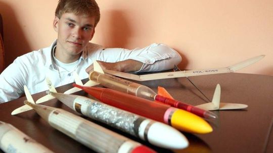 Mistrz Świata Modeli Kosmicznych z Aeroklubu Lublin