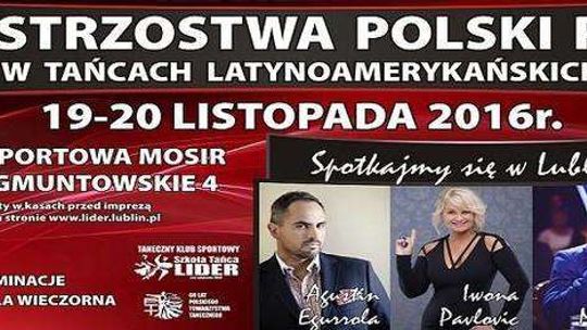 Mistrzostwa Polski w tańcach latynoamerykańskich w Lublinie