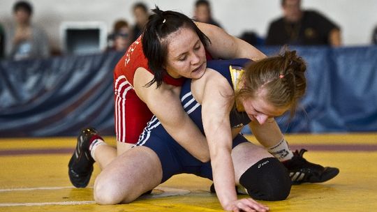 Mistrzostwa Polski w zapasach - świetne wyniki zawodniczek z Chełma
