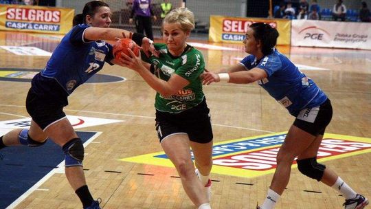 MKS Selgros Lublin - Olimpia Beskid Nowy Sącz 34:24. Świetna druga połowa (wideo)